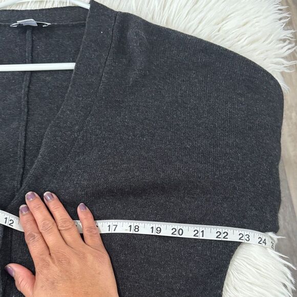 LOFT Women's Classic Black Cardigan Size Medium - Picture 3 of 9